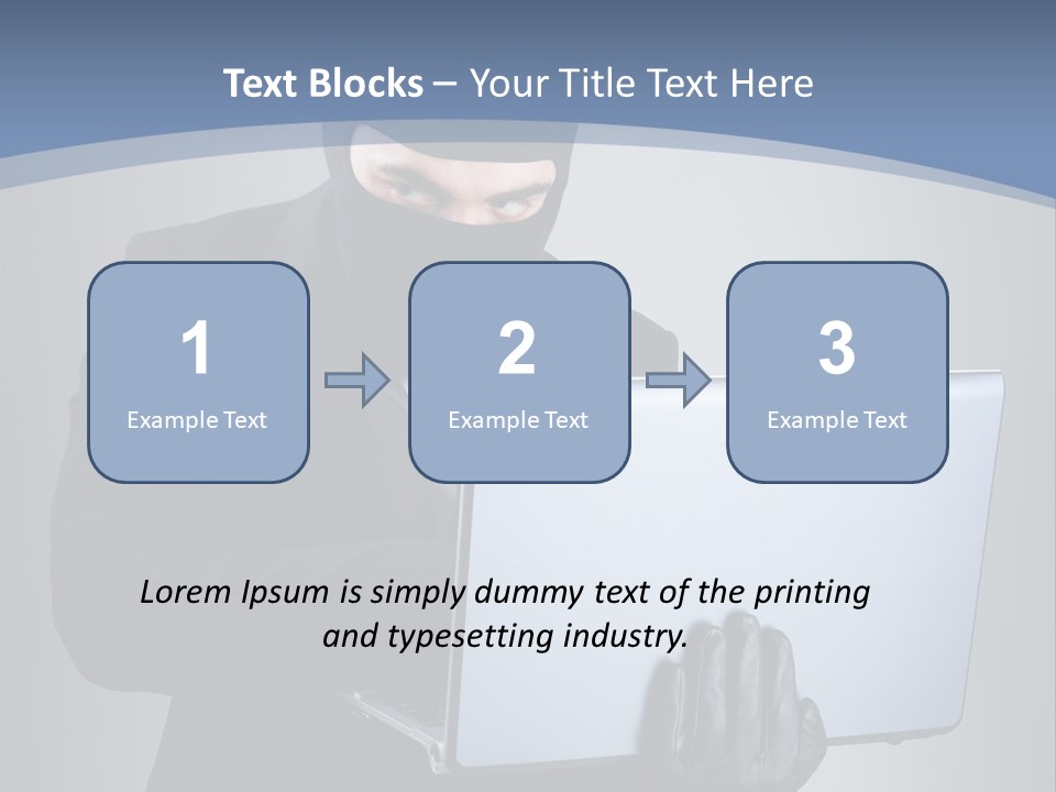 Corporate Keyboard Secure PowerPoint Template