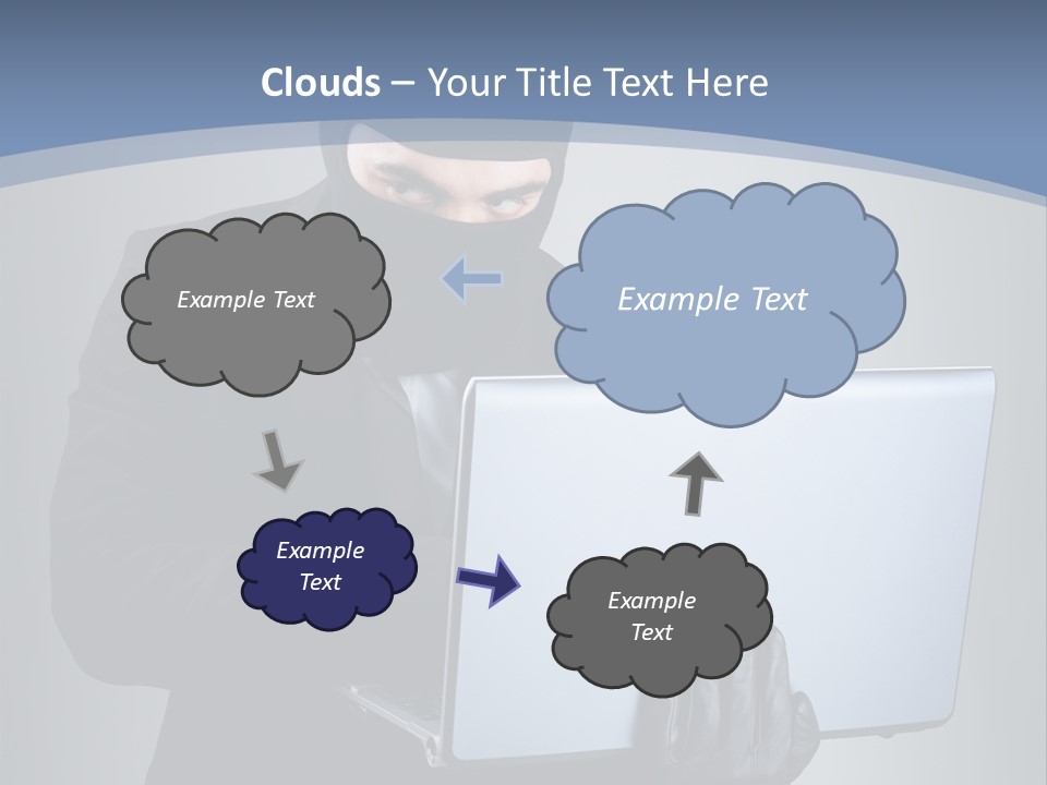 Corporate Keyboard Secure PowerPoint Template
