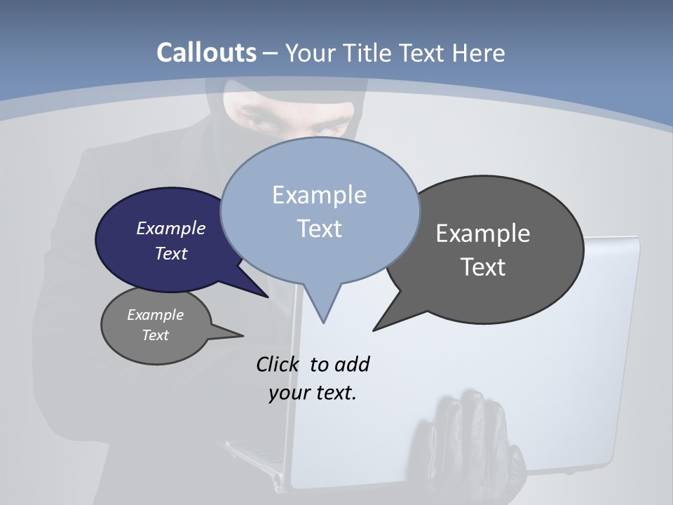 Corporate Keyboard Secure PowerPoint Template