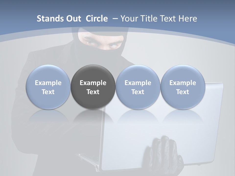 Corporate Keyboard Secure PowerPoint Template