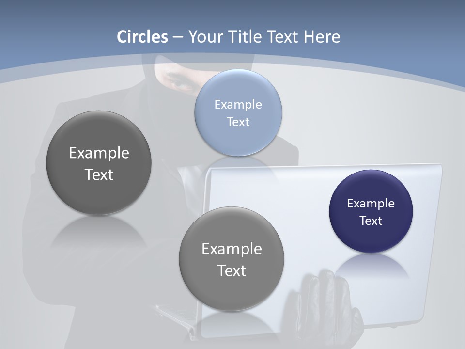 Corporate Keyboard Secure PowerPoint Template