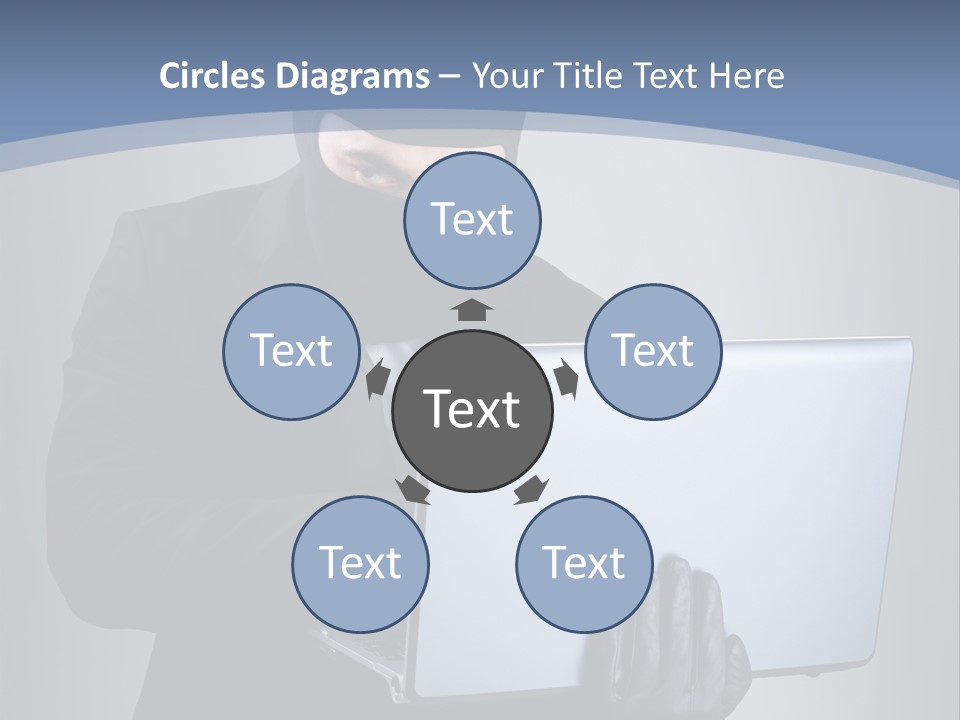 Corporate Keyboard Secure PowerPoint Template