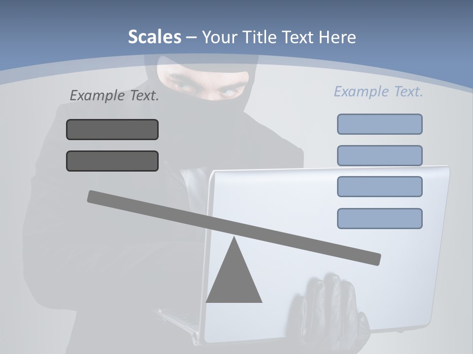 Corporate Keyboard Secure PowerPoint Template
