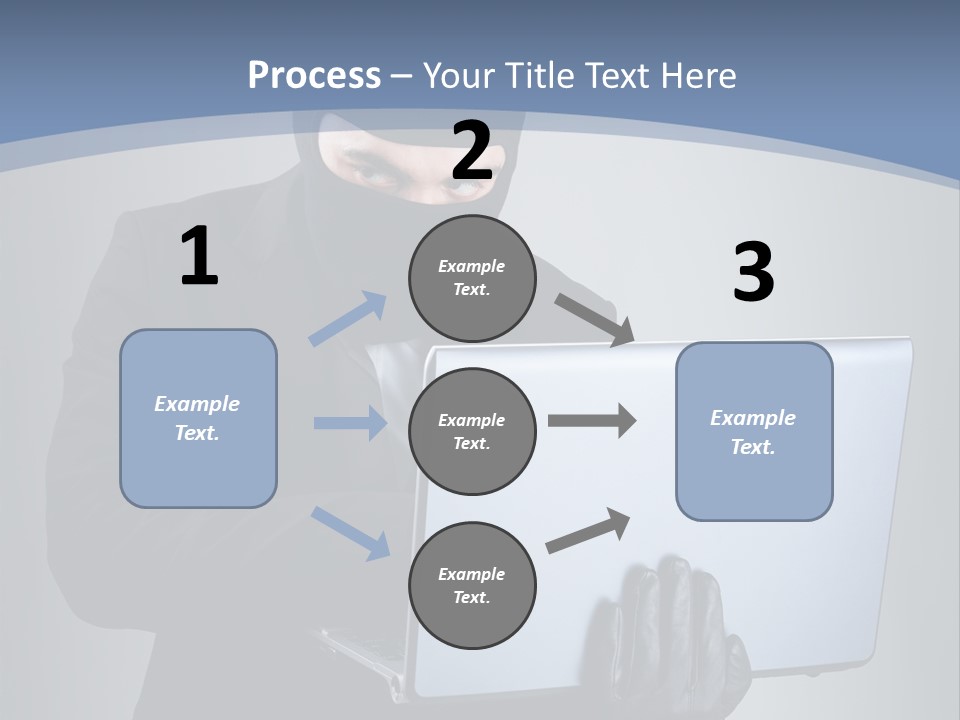 Corporate Keyboard Secure PowerPoint Template
