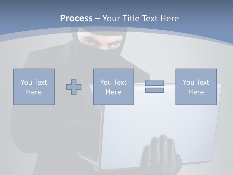 Corporate Keyboard Secure PowerPoint Template