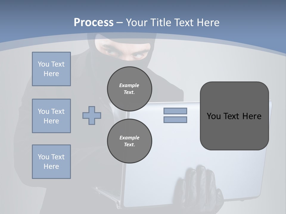 Corporate Keyboard Secure PowerPoint Template