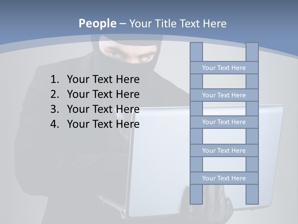 Corporate Keyboard Secure PowerPoint Template