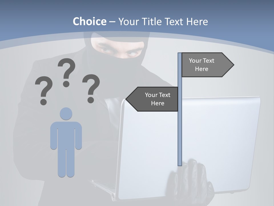 Corporate Keyboard Secure PowerPoint Template