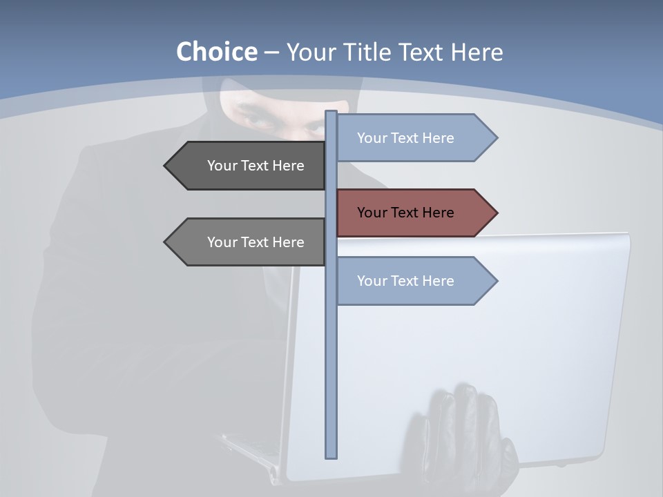Corporate Keyboard Secure PowerPoint Template