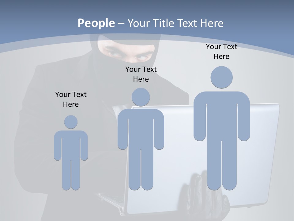 Corporate Keyboard Secure PowerPoint Template