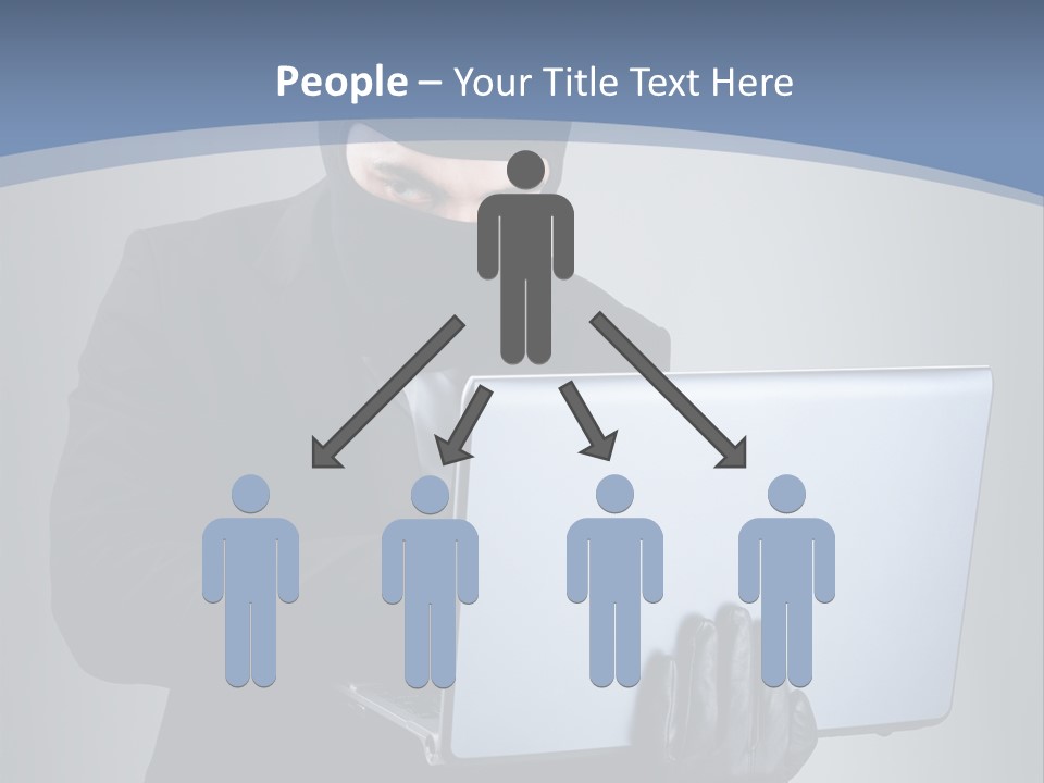 Corporate Keyboard Secure PowerPoint Template