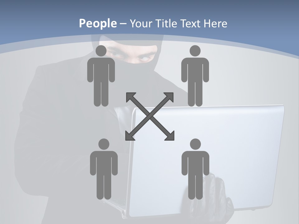 Corporate Keyboard Secure PowerPoint Template