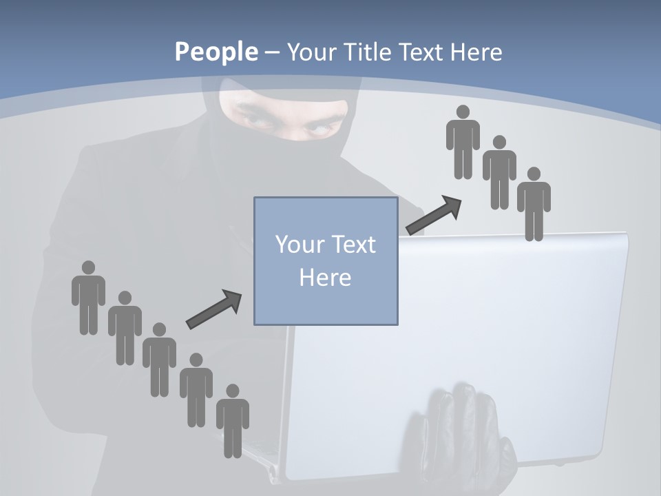 Corporate Keyboard Secure PowerPoint Template