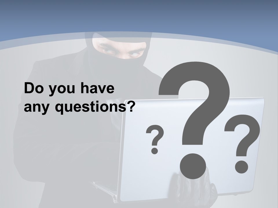 Corporate Keyboard Secure PowerPoint Template