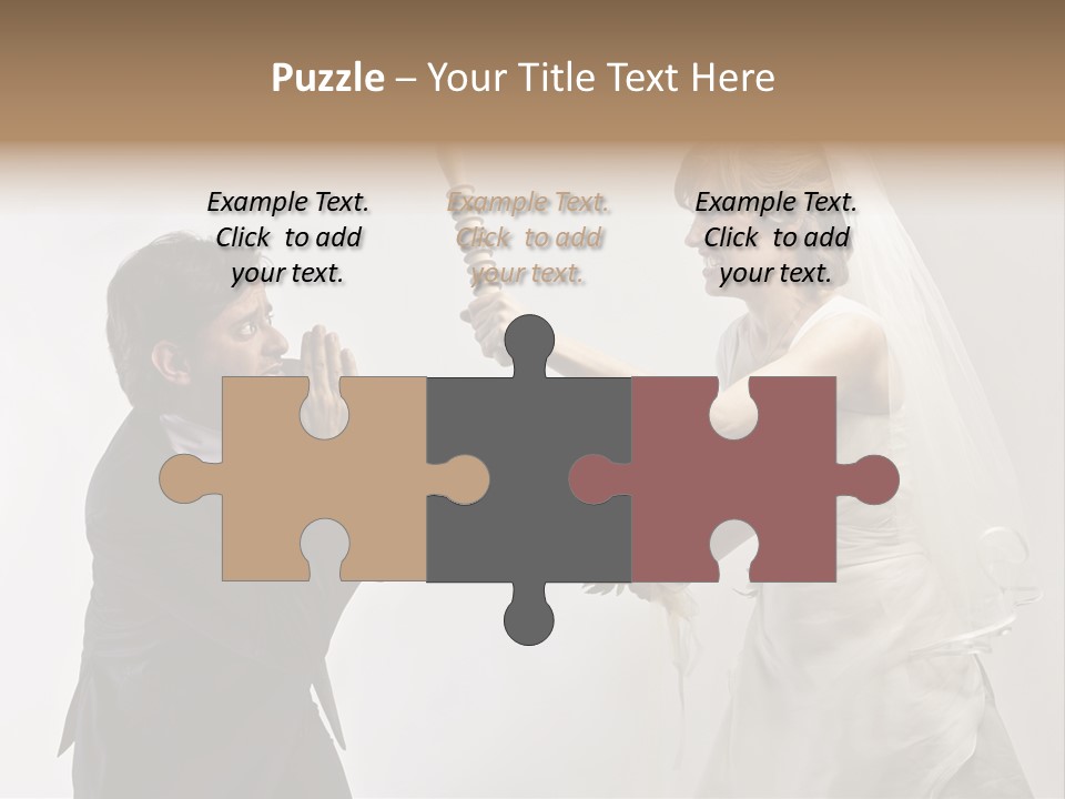 Bouquet Flower Scream PowerPoint Template