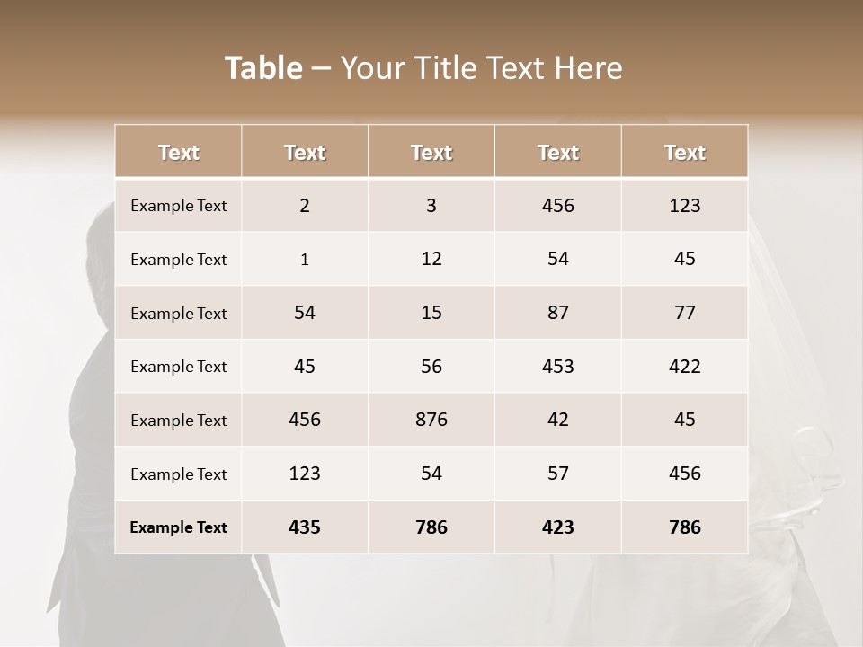 Bouquet Flower Scream PowerPoint Template