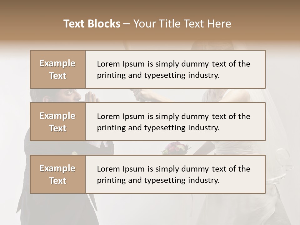 Bouquet Flower Scream PowerPoint Template