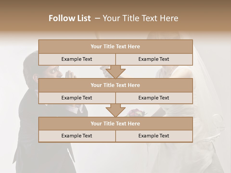 Bouquet Flower Scream PowerPoint Template