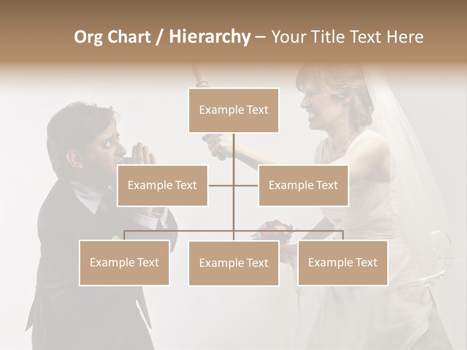 Bouquet Flower Scream PowerPoint Template