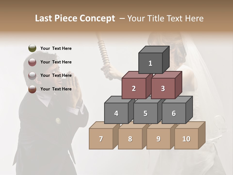 Bouquet Flower Scream PowerPoint Template