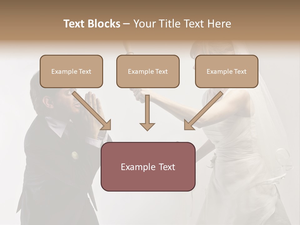 Bouquet Flower Scream PowerPoint Template