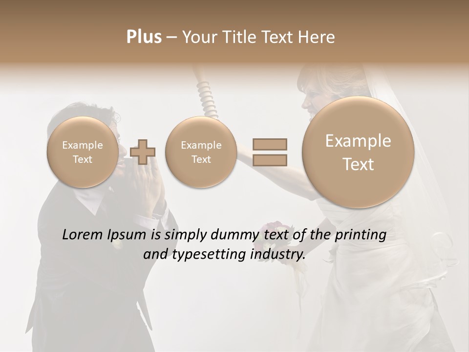 Bouquet Flower Scream PowerPoint Template