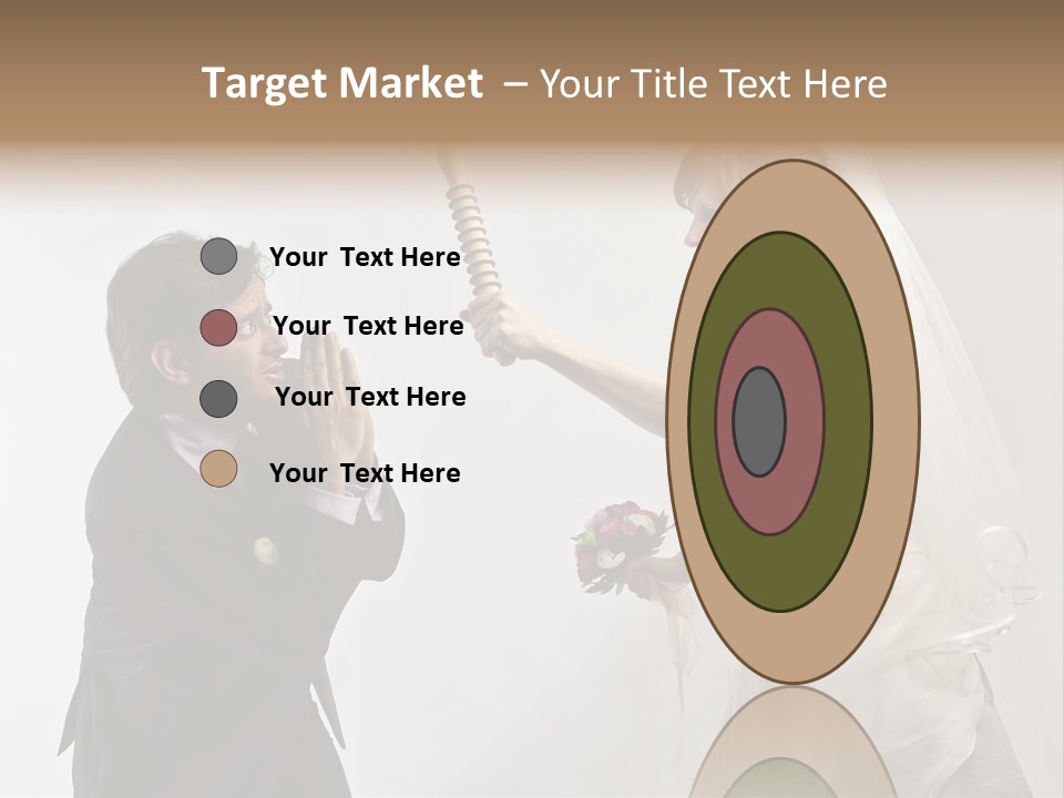 Bouquet Flower Scream PowerPoint Template