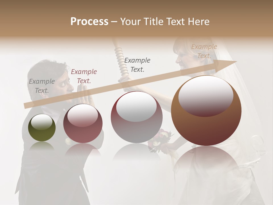 Bouquet Flower Scream PowerPoint Template