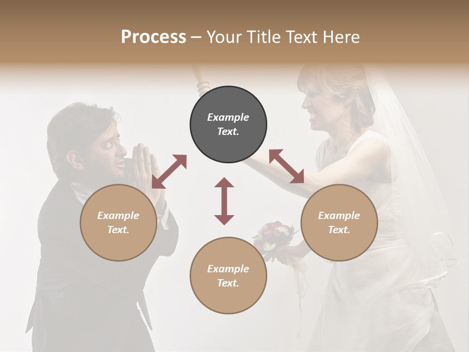 Bouquet Flower Scream PowerPoint Template