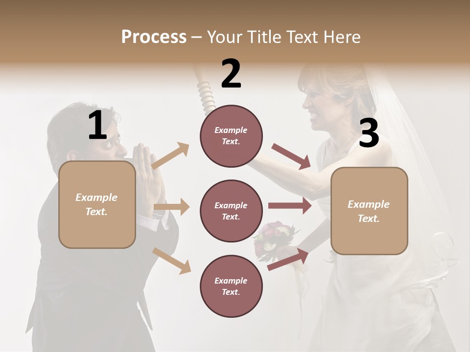 Bouquet Flower Scream PowerPoint Template