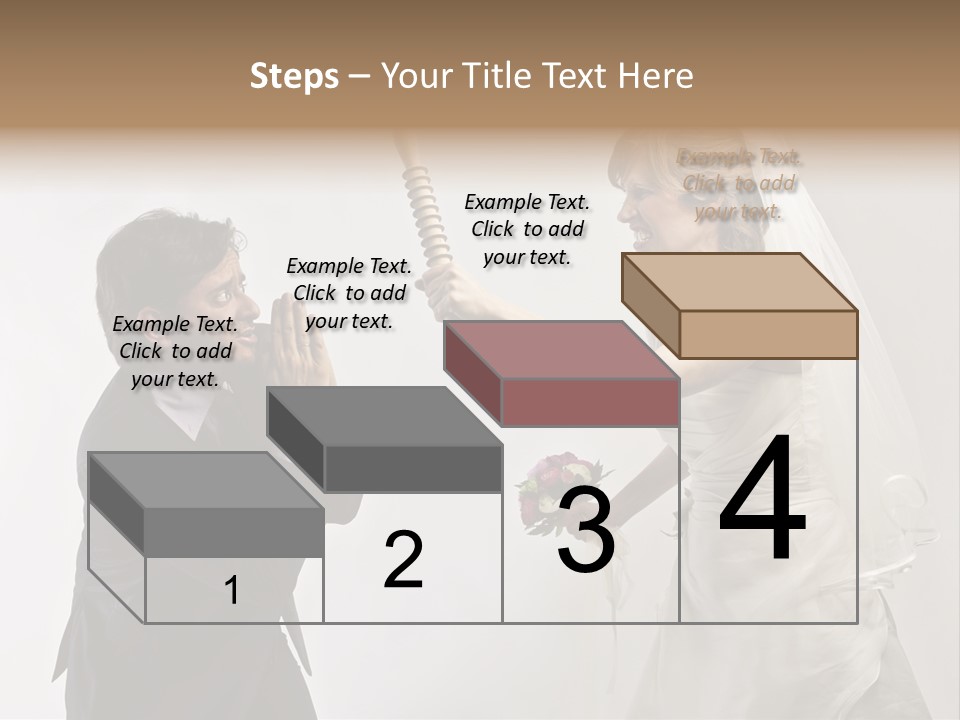 Bouquet Flower Scream PowerPoint Template