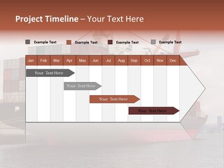 Carrier International Port PowerPoint Template