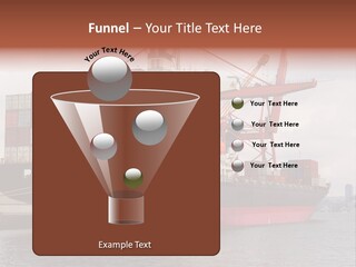 Carrier International Port PowerPoint Template
