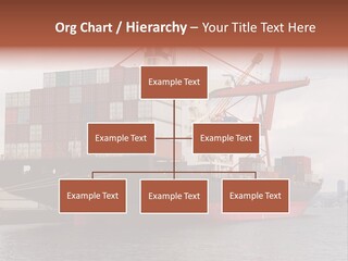 Carrier International Port PowerPoint Template