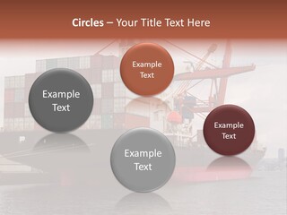 Carrier International Port PowerPoint Template