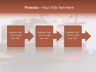 Carrier International Port PowerPoint Template