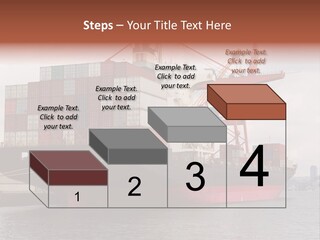 Carrier International Port PowerPoint Template