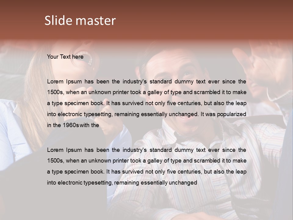 Man Recreation Guest PowerPoint Template