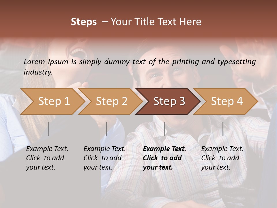 Man Recreation Guest PowerPoint Template