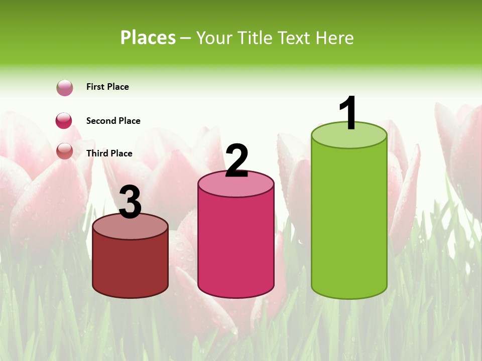 Water Raindrop Drop PowerPoint Template