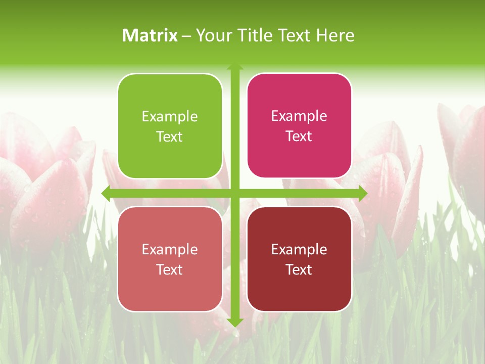 Water Raindrop Drop PowerPoint Template