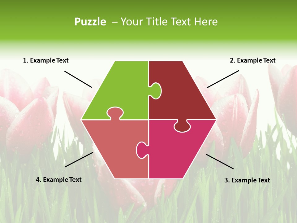 Water Raindrop Drop PowerPoint Template