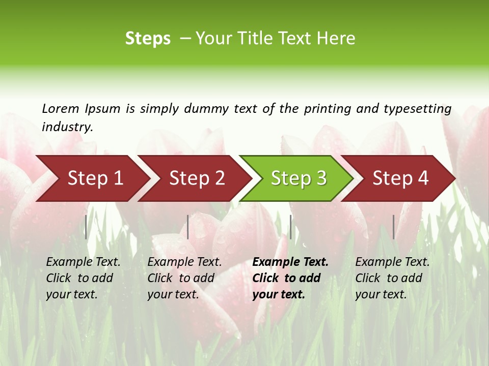 Water Raindrop Drop PowerPoint Template