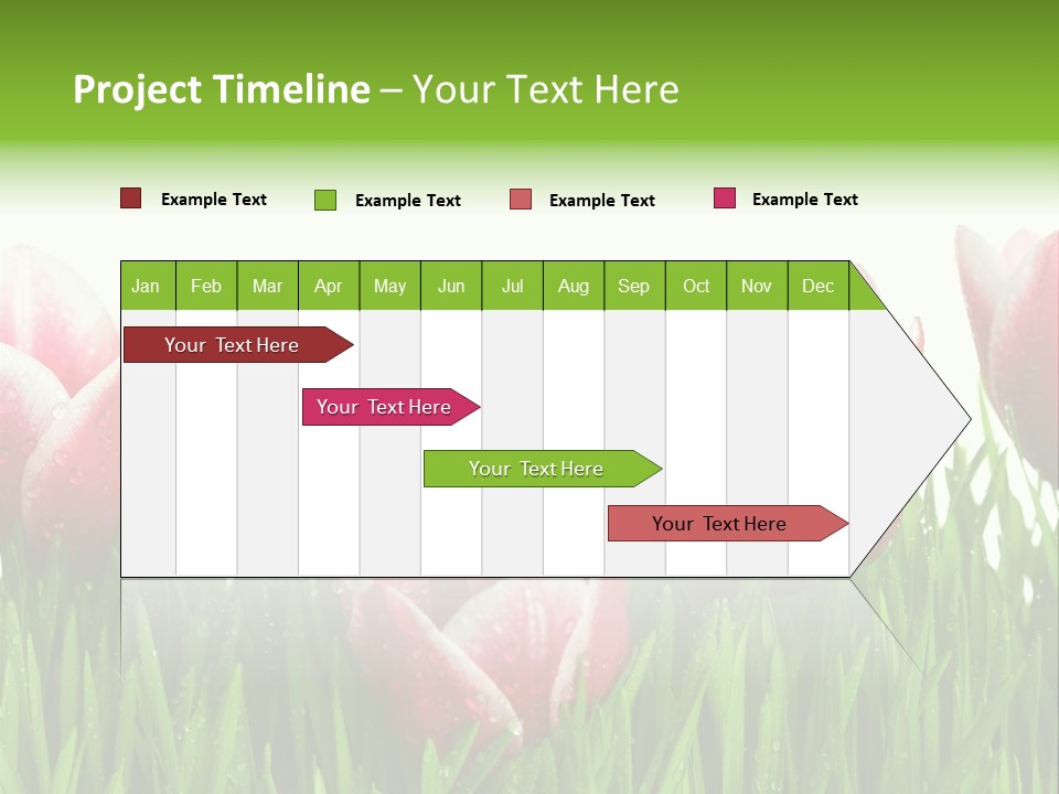 Water Raindrop Drop PowerPoint Template