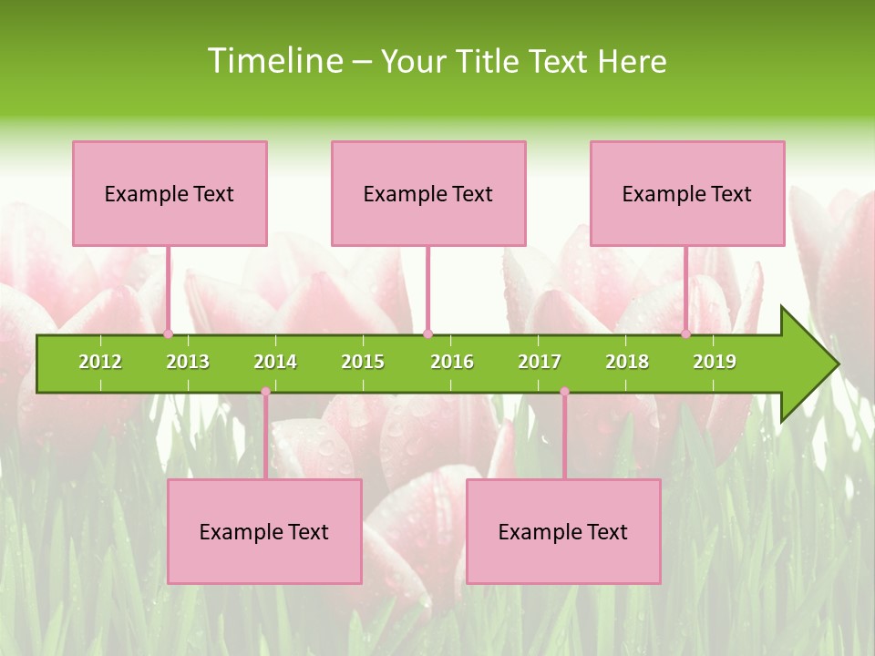 Water Raindrop Drop PowerPoint Template