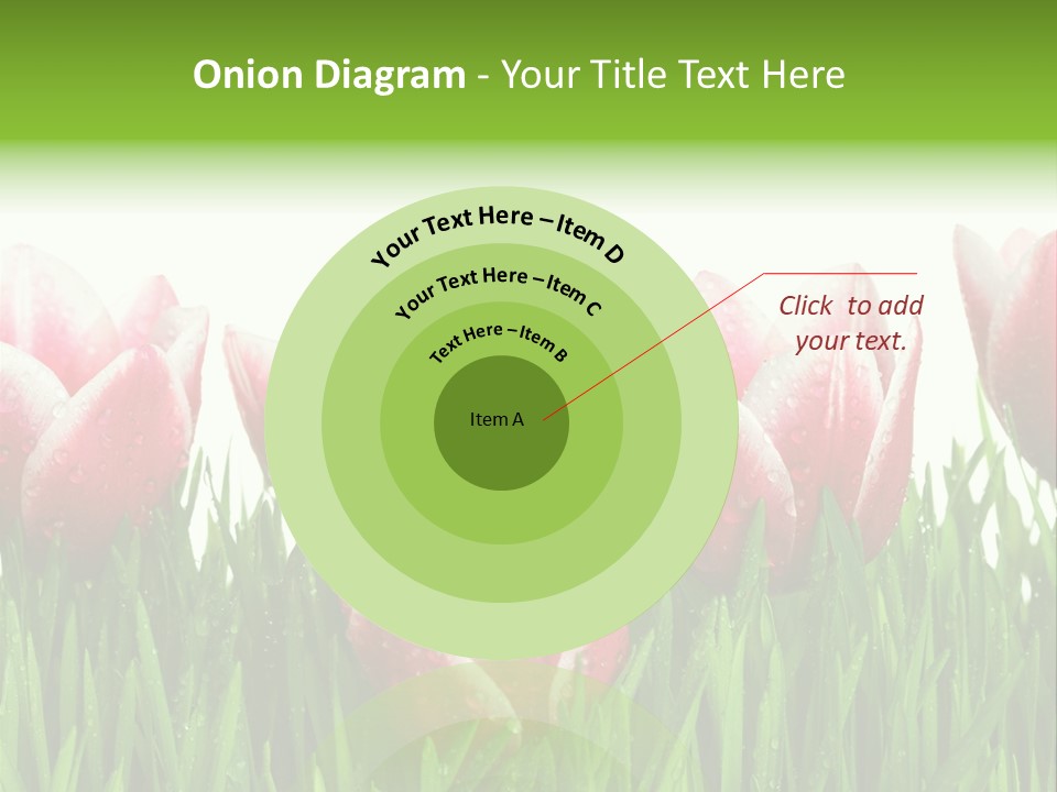 Water Raindrop Drop PowerPoint Template