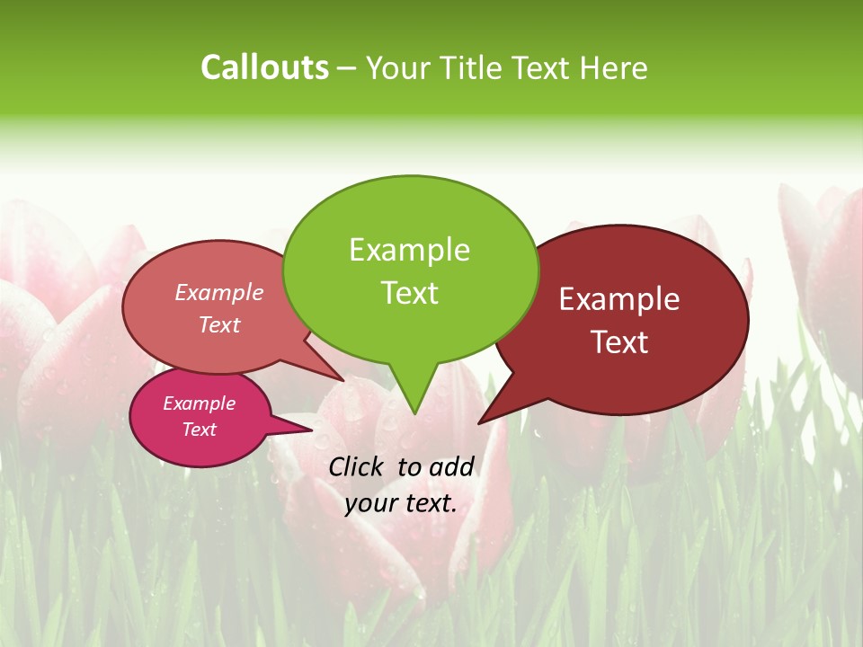 Water Raindrop Drop PowerPoint Template