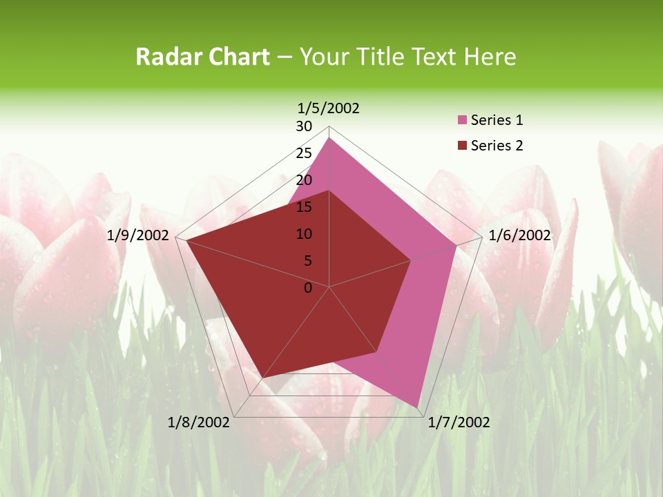 Water Raindrop Drop PowerPoint Template