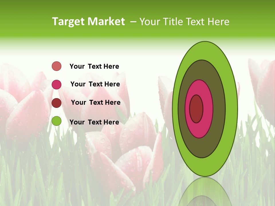 Water Raindrop Drop PowerPoint Template