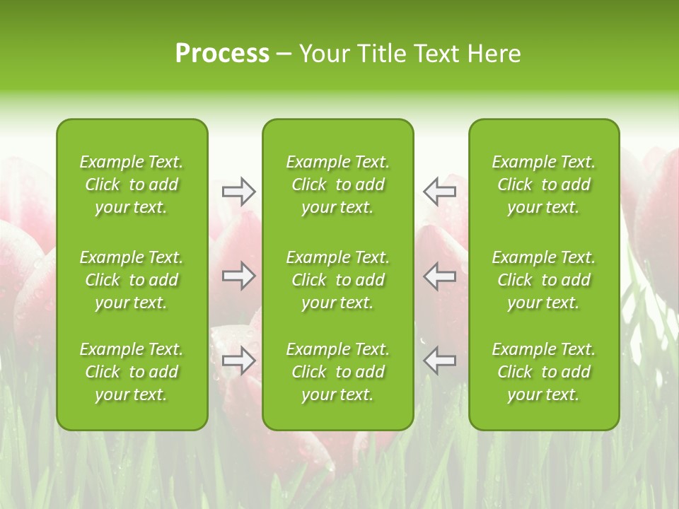 Water Raindrop Drop PowerPoint Template